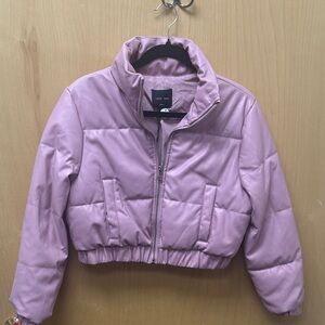 Love Tree Mauve Puffer Jacket